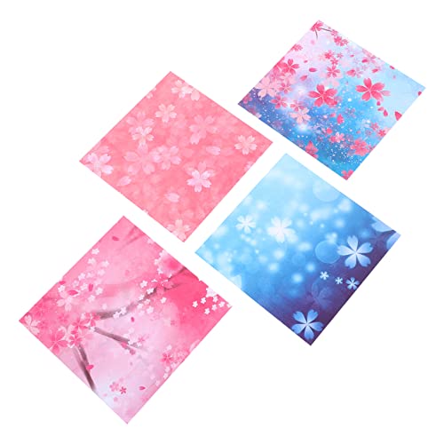 BEBEMOKO 400 Blatt Faltpapier Origami Bunt Quadratisches DIY Bastelpapier mit Schönen Mustern für Erwachsene Kreative Bastelprojekte und Scrapbooking von BEBEMOKO