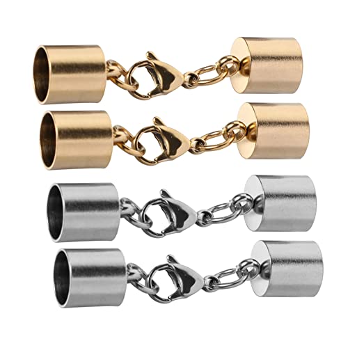 BEBEMOKO 4Stücke Teiliges DIY Schmuck Zubehör Karabinerverschlüsse für Armbänder für Persönliche Bastelprojekte und Schmuckgestaltung von BEBEMOKO