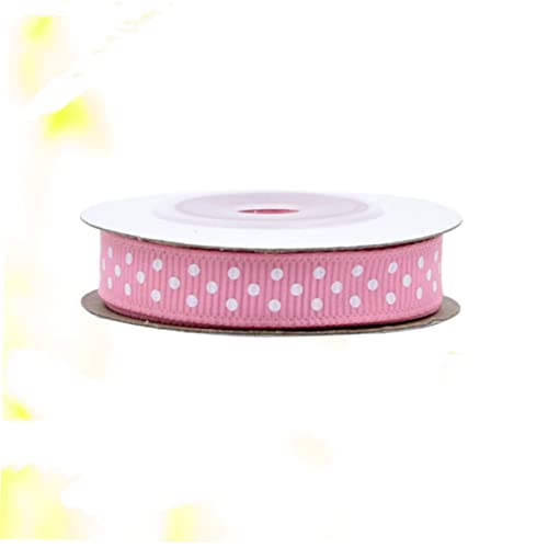 BEBEMOKO 5 Rollen Ripsband mit Punkten À Yards für DIY Deko Geschenkbänder Hochzeiten und Partys Rosa BEBEMOKO 5 Rollen Ripsband mit Punkten À Yards für DIY Deko Geschenkbänder Hochzeiten und Partys Rosa von BEBEMOKO