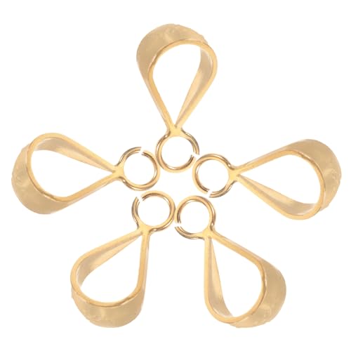BEBEMOKO 5 Stück Sterling Silber Anhänger Verschluss Schmuckverbinder Clip für Halsketten Armbänder Vielseitig Verwendbar Sicher und Einfach zu Befestigen BEBEMOKO 5 Stück Sterling Silber Anhänger Verschluss Schmuckverbinder Clip für Halsketten Armbänder Vielseitig Verwendbar Sicher und Einfach zu Befestigen von BEBEMOKO