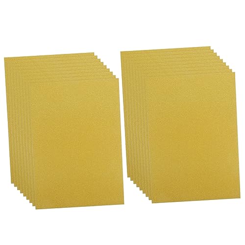 BEBEMOKO 50 Blatt Bastelpapier, langlebig, zum Basteln für Grußkarten, Scrapbooking und Partydekorationen, nicht klebende Glitzeroberfläche von BEBEMOKO
