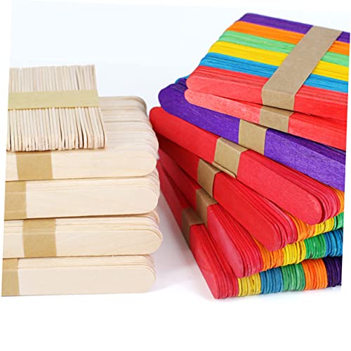 BEBEMOKO 50 Stück Beutel Bunte Holz Bastelstäbchen Natürliche Glatte Popsicle Craft Sticks für DIY Bastelprojekte Kindergarten Ungiftig Langlebig für Kunstunterricht und Partyaktivitäten BEBEMOKO 50 Stück Beutel Bunte Holz Bastelstäbchen Natürliche Glatte Popsicle Craft Sticks für DIY Bastelprojekte Kindergarten Ungiftig Langlebig für Kunstunterricht und Partyaktivitäten von BEBEMOKO
