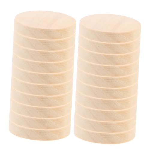 BEBEMOKO 50 Stück Massivholzscheiben Basteln Naturholzscheiben Unlackierte Runde Holzmünzen Blanke Holzornamente Unlackierte Holzspäne Handgefertigte DIY Holzspäne Holzmarken BEBEMOKO 50 Stück Massivholzscheiben Basteln Naturholzscheiben Unlackierte Runde Holzmünzen Blanke Holzornamente Unlackierte Holzspäne Handgefertigte DIY Holzspäne Holzmarken von BEBEMOKO