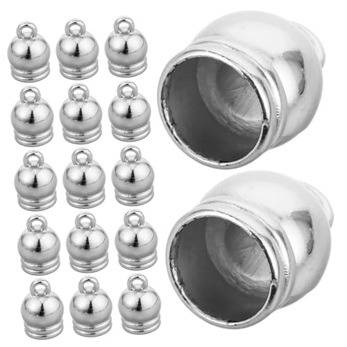 BEBEMOKO 50 Stück Quasten Kappen für Schmuck Eleganter Quasten Halter Ccb Endkappen für DIY Schmuckherstellung Vielseitige Anhänger für Verschiedene Anlässe Innenmaß BEBEMOKO 50 Stück Quasten Kappen für Schmuck Eleganter Quasten Halter Ccb Endkappen für DIY Schmuckherstellung Vielseitige Anhänger für Verschiedene Anlässe Innenmaß von BEBEMOKO