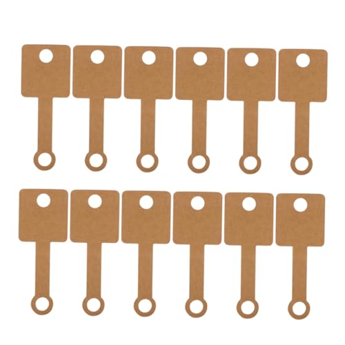 50 Stück Schmuck-halskettenkarten Klappkarten Klebelaschen Für Display Und Verpackung von BEBEMOKO