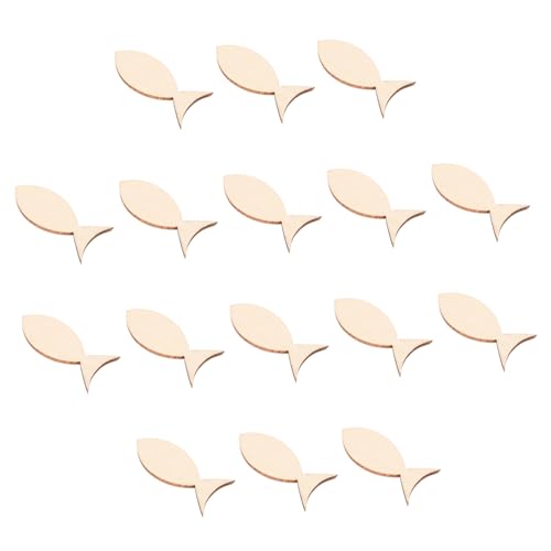 BEBEMOKO 50Stücke DIY Unvollendete Holzfische Dekorative Holzformen für Bastelprojekte und Nautische Deko für Kreative Familienaktivitäten und Inneneinrichtung BEBEMOKO 50Stücke DIY Unvollendete Holzfische Dekorative Holzformen für Bastelprojekte und Nautische Deko für Kreative Familienaktivitäten und Inneneinrichtung von BEBEMOKO