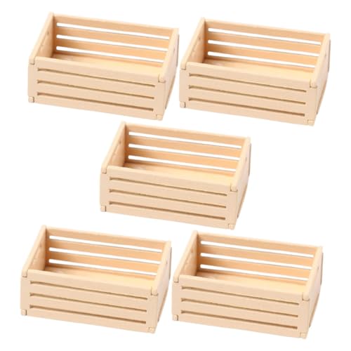 BEBEMOKO 5pcs Holz Aufbewahrungskorb Aufbewahrungskörbe Puppenhaus Miniatur Aufbewahrungskorb Kleiner Holzkorb Puppenhaus Dekor Winziger Korb Mini-Kisten Miniatur Puppenhaus Kiste Obstkorb Beige BEBEMOKO 5pcs Holz Aufbewahrungskorb Aufbewahrungskörbe Puppenhaus Miniatur Aufbewahrungskorb Kleiner Holzkorb Puppenhaus Dekor Winziger Korb Mini-Kisten Miniatur Puppenhaus Kiste Obstkorb Beige von BEBEMOKO