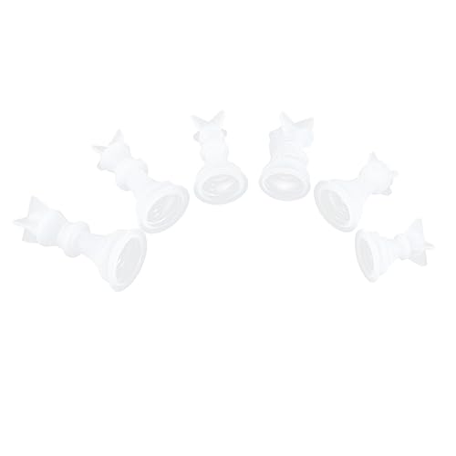 BEBEMOKO 6 Stück Teiliges Schach Diy Bastelset Internationale Schachfiguren Gießform für Epoxidharz Aromatherapie und Kerzenherstellung Flexibles und Sicheres Material BEBEMOKO 6 Stück Teiliges Schach Diy Bastelset Internationale Schachfiguren Gießform für Epoxidharz Aromatherapie und Kerzenherstellung Flexibles und Sicheres Material von BEBEMOKO