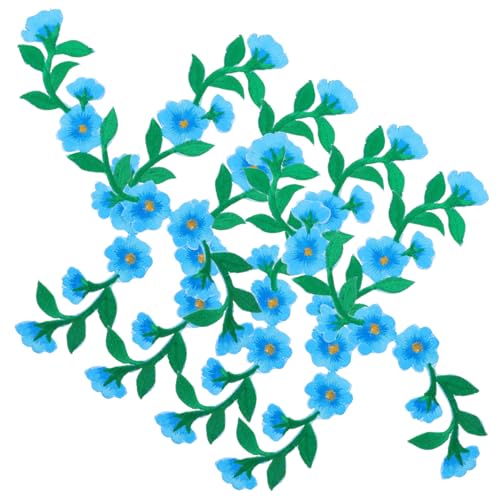 BEBEMOKO 6 x Blumenapplikationen für Kleidung, dekorative Bügelbilder zum Ausbessern von Jeans, Jacken, Taschen und mehr BEBEMOKO 6 x Blumenapplikationen für Kleidung, dekorative Bügelbilder zum Ausbessern von Jeans, Jacken, Taschen und mehr von BEBEMOKO