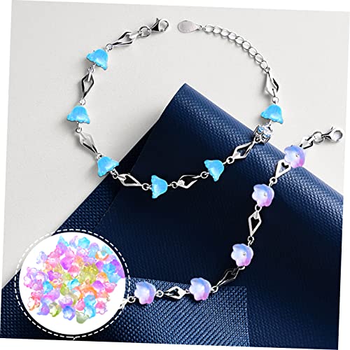 BEBEMOKO 60 Stück Bunte Blumenperlenkappen mit DIY Schmuckperlen Endkappen für Ohrringe Halsketten Basteln Glatte Oberfläche Vielseitig für Armband und Anhänger Handgemachte BEBEMOKO 60 Stück Bunte Blumenperlenkappen mit DIY Schmuckperlen Endkappen für Ohrringe Halsketten Basteln Glatte Oberfläche Vielseitig für Armband und Anhänger Handgemachte von BEBEMOKO