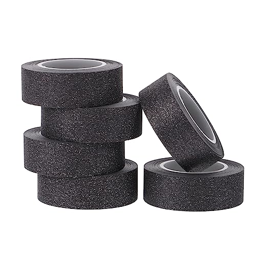 BEBEMOKO 6Rollen Schwarz Glitter Papier Klebeband DIY Bastelband Für Scrapbooking Pro Rolle Selbstklebende Bastelbandrolle Dekoratives Bastelmaterial Für Projekte BEBEMOKO 6Rollen Schwarz Glitter Papier Klebeband DIY Bastelband Für Scrapbooking Pro Rolle Selbstklebende Bastelbandrolle Dekoratives Bastelmaterial Für Projekte von BEBEMOKO