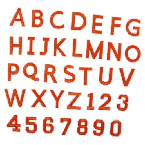 BEBEMOKO 72 Stück Aufnäher zum Aufbügeln Orange Buchstaben und Zahlen Gestickte Patches A Z und Applikationen für Kleidung Hüte Socken Jeans DIY Zubehör Einfach Anzubringen BEBEMOKO 72 Stück Aufnäher zum Aufbügeln Orange Buchstaben und Zahlen Gestickte Patches A Z und Applikationen für Kleidung Hüte Socken Jeans DIY Zubehör Einfach Anzubringen von BEBEMOKO