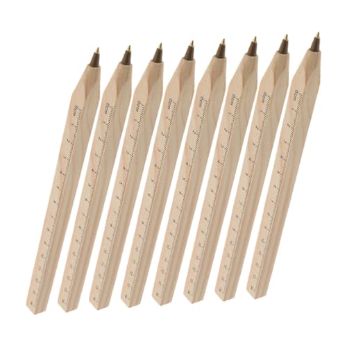 BEBEMOKO 8 Stück Massivholz-Schild, gravierter Kugelschreiber, Kugelschreiber, Schild, Bambus-Kugelschreiber, Zeichenstifte, Schreibwarenbedarf, Eingabestift, Holzskala, Lineal, Holzhandwerk BEBEMOKO 8 Stück Massivholz-Schild, gravierter Kugelschreiber, Kugelschreiber, Schild, Bambus-Kugelschreiber, Zeichenstifte, Schreibwarenbedarf, Eingabestift, Holzskala, Lineal, Holzhandwerk von BEBEMOKO