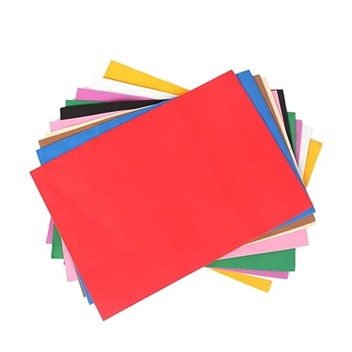 BEBEMOKO 80 Stück Bunte Eva Schaumstoffpapier Bögen für DIY Bastelarbeiten Flexibles Zuschneidbares Bastelpapier für Scrapbooking und Kreative Projekte BEBEMOKO 80 Stück Bunte Eva Schaumstoffpapier Bögen für DIY Bastelarbeiten Flexibles Zuschneidbares Bastelpapier für Scrapbooking und Kreative Projekte von BEBEMOKO
