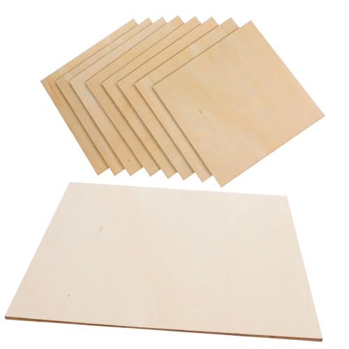 BEBEMOKO 8Stücke Teiliges Unvollendeter Holzscheiben Holzformen für DIY Handwerk Glatte Oberfläche zum Färben und Kunstprojekte BEBEMOKO 8Stücke Teiliges Unvollendeter Holzscheiben Holzformen für DIY Handwerk Glatte Oberfläche zum Färben und Kunstprojekte von BEBEMOKO