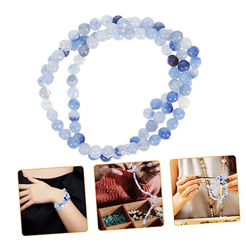 BEBEMOKO 92Stücke Naturstein Perlen DIY Schmuckperlen für Armband und Halskettenherstellung Vielseitige Bastelperlen für Kreative Projekte und von BEBEMOKO