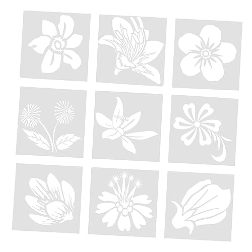 BEBEMOKO 9Stücke Teiliges Malvorlagen Wiederverwendbare Schablonen für Bastelprojekte für DIY und Malerei Verschiedene Muster für Jungen und Langlebig BEBEMOKO 9Stücke Teiliges Malvorlagen Wiederverwendbare Schablonen für Bastelprojekte für DIY und Malerei Verschiedene Muster für Jungen und Langlebig von BEBEMOKO