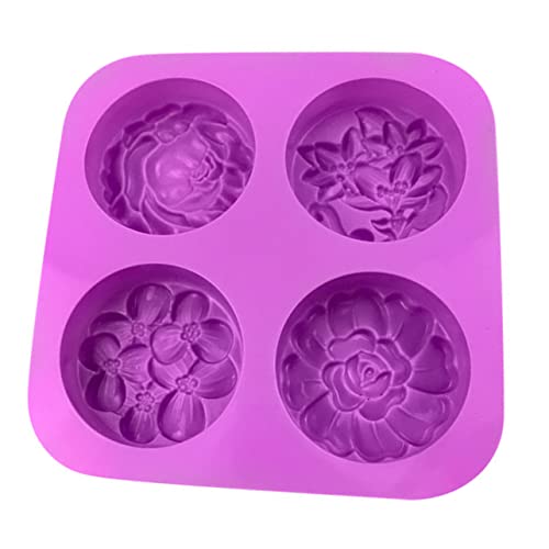 BEBEMOKO Backform in Blumenform, langlebig, für Kekse und Kuchen für selbstgemachte Desserts, tragbar und leicht zu reinigen, für Zuhause und Backgeschäfte, hitzebeständiges Design von BEBEMOKO
