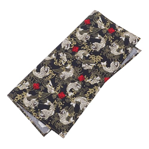 BEBEMOKO Bento-Box, Mahlzeitenwickeltuch, japanischer Stil, Baumwolle, Schwarz BEBEMOKO Bento-Box, Mahlzeitenwickeltuch, japanischer Stil, Baumwolle, Schwarz von BEBEMOKO