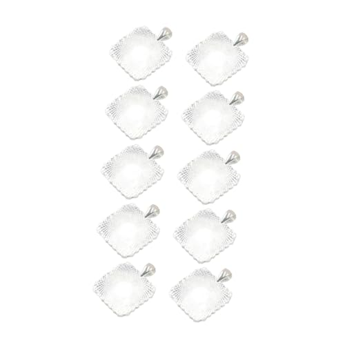 BEBEMOKO Dekorative Anhängerablage für Schmuckherstellung, langlebige Halskettenbasis, Rohlinge für individuelle Anhänger-Designs, 10 Stück BEBEMOKO Dekorative Anhängerablage für Schmuckherstellung, langlebige Halskettenbasis, Rohlinge für individuelle Anhänger-Designs, 10 Stück von BEBEMOKO