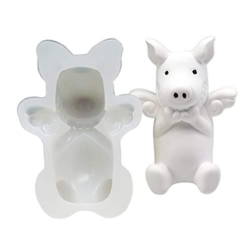BEBEMOKO Fliegendes Schweinchen Silikonform Für Seifen Schokolade Fondant Und Aromatherapie Transparentes Moulding Tool Für Kreative Kuchendekoration Und DIY Projekte BEBEMOKO Fliegendes Schweinchen Silikonform Für Seifen Schokolade Fondant Und Aromatherapie Transparentes Moulding Tool Für Kreative Kuchendekoration Und DIY Projekte von BEBEMOKO