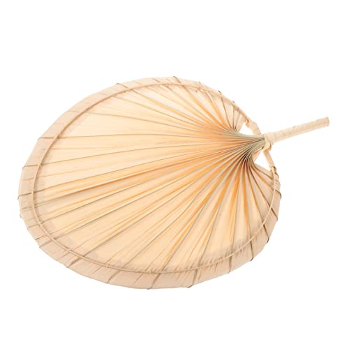 BEBEMOKO Handgefertigter Palmblattfächer Praktischer und Stilvoller Handfächer für Sommer für Partys Strandbesuche und Entspannte im Freien BEBEMOKO Handgefertigter Palmblattfächer Praktischer und Stilvoller Handfächer für Sommer für Partys Strandbesuche und Entspannte im Freien von BEBEMOKO