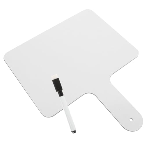 BEBEMOKO Handliches Whiteboard Teilig Trocken Abwischbare Schreibtafel mit Stabilem Rahmen als Spiel und Wertungstafel für Unterricht Wettbewerbe und Sportveranstaltungen von BEBEMOKO