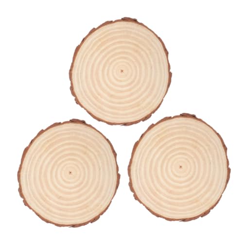 BEBEMOKO Holzscheiben für runde Holzscheiben, Tischdekoration, Holz, 3 Stück BEBEMOKO Holzscheiben für runde Holzscheiben, Tischdekoration, Holz, 3 Stück von BEBEMOKO