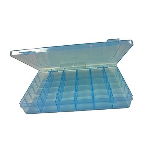BEBEMOKO Klarer Kunststoff Aufbewahrungsbox mit Verstellbaren Fächern Transparente Schmuck Organizer Box für Ohrringe Ringe und Perlen für Praktische Aufbewahrung BEBEMOKO Klarer Kunststoff Aufbewahrungsbox mit Verstellbaren Fächern Transparente Schmuck Organizer Box für Ohrringe Ringe und Perlen für Praktische Aufbewahrung von BEBEMOKO