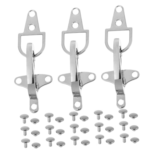 BEBEMOKO Modische Flugzeugschnalle, Gürtelschnallen, Metallverschluss für Poncho, Wickeltuch, Mantel, sicherer Haken- und Ösenverschluss, Metallschal BEBEMOKO Modische Flugzeugschnalle, Gürtelschnallen, Metallverschluss für Poncho, Wickeltuch, Mantel, sicherer Haken- und Ösenverschluss, Metallschal von BEBEMOKO