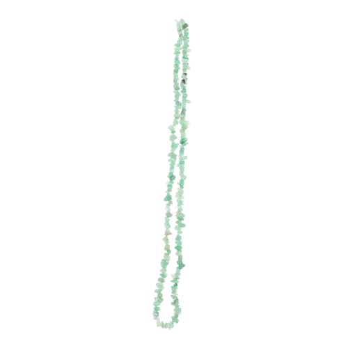 BEBEMOKO Natursteinperlen zur Schmuckherstellung, 2 Stränge aus zerkleinerten Kristallperlen für Halsketten, Armbänder und Ohrringe, sicheres dekoratives Zubehör BEBEMOKO Natursteinperlen zur Schmuckherstellung, 2 Stränge aus zerkleinerten Kristallperlen für Halsketten, Armbänder und Ohrringe, sicheres dekoratives Zubehör von BEBEMOKO
