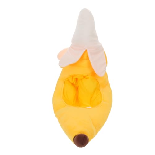 BEBEMOKO Niedlicher Plüsch Bananenhut Weicher Leichter Kostüm Kopfbedeckung für Erwachsene Tropische Party Fotorequisiten Halloween Cosplay BEBEMOKO Niedlicher Plüsch Bananenhut Weicher Leichter Kostüm Kopfbedeckung für Erwachsene Tropische Party Fotorequisiten Halloween Cosplay von BEBEMOKO