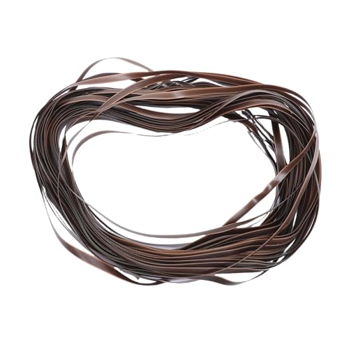 BEBEMOKO PE Kunststoff Rattanband Flexibles Flachrattan für Gartenmöbel Reparatur Korbflechterei DIY Material Strapazierfähiges Widerstandsfähiges Geflecht für Stuhl Sofa und BEBEMOKO PE Kunststoff Rattanband Flexibles Flachrattan für Gartenmöbel Reparatur Korbflechterei DIY Material Strapazierfähiges Widerstandsfähiges Geflecht für Stuhl Sofa und von BEBEMOKO