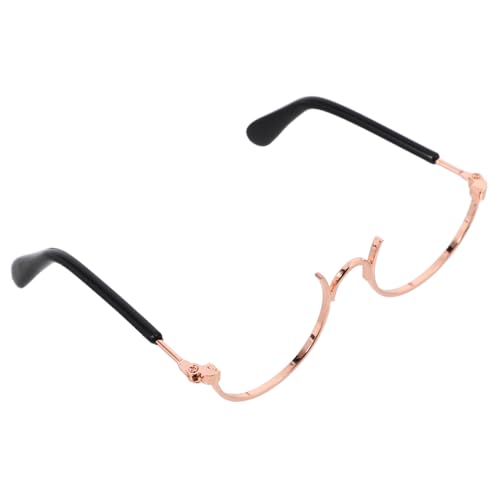 BEBEMOKO Puppenbrille Puppenzubehör Puppenherstellung Zubehör Augenbrille Sonnenbrille Puppe Mode Brillen Puppen Bastelbedarf Klare Linse Brille für Puppen Puppe Sonnenbrille Eisen Roségold BEBEMOKO Puppenbrille Puppenzubehör Puppenherstellung Zubehör Augenbrille Sonnenbrille Puppe Mode Brillen Puppen Bastelbedarf Klare Linse Brille für Puppen Puppe Sonnenbrille Eisen Roségold von BEBEMOKO