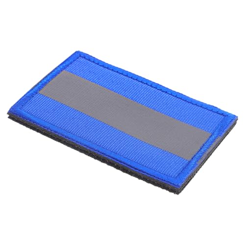 BEBEMOKO Reflektierendes Sicherheits-Patch, selbstklebendes Armband für hohe Sichtbarkeit, strapazierfähiges Nylongewebe, reflektierendes Band für Kleidung, Rucksäcke und Hundeausrüstung, einfache von BEBEMOKO
