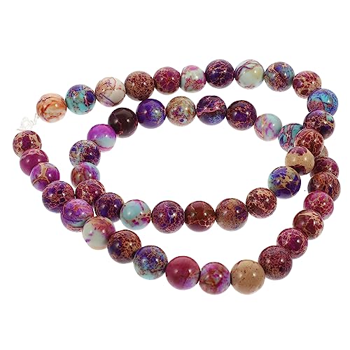 BEBEMOKO Runde Perlenarmband Imperial DIY Perlen für Frauen Schmuckset für Projekte Perfektes für Partys und Besondere Anlässe von BEBEMOKO
