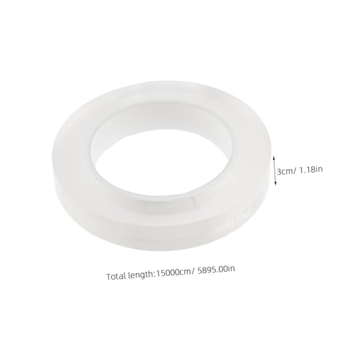 BEBEMOKO Schmuckschutzfolie Selbstklebend Transparent Antistatisch Schutzband für Ringe Halsketten Anhänger Sicherer Halt Verpackungsfolie BEBEMOKO Schmuckschutzfolie Selbstklebend Transparent Antistatisch Schutzband für Ringe Halsketten Anhänger Sicherer Halt Verpackungsfolie von BEBEMOKO