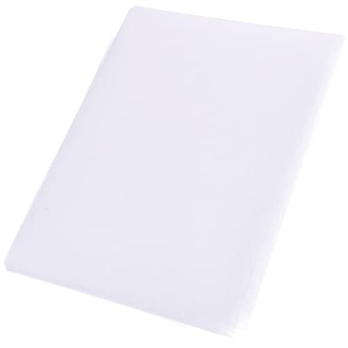 BEBEMOKO Selbstklebender doppelseitiger Einlagestoff, breit, lang, Hochtemperatur-Schmelzfolie für Kleidung, Nähen, Basteln, Quilten, Zubehör von BEBEMOKO