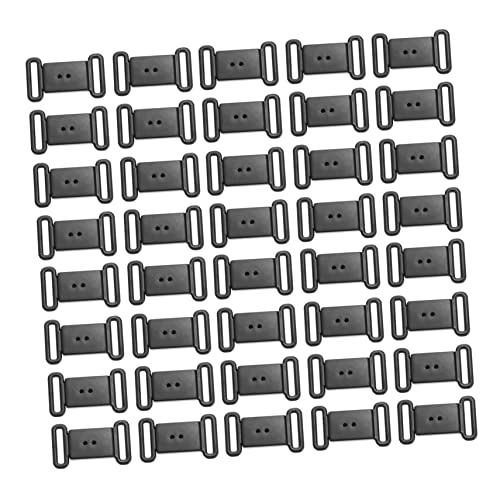 Sicherheitsverschlüsse 100 Stück Kunststoff-Schnallen-Anschlussclips 12 5 mm Durchmesser für -BH-Fliege-Schmuck von BEBEMOKO