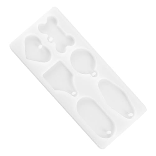 BEBEMOKO Silikonform für DIY Hundeknochen Anhänger Wiederverwendbare Hängende Etikettenform Kreative Gießform für Besondere Langlebig und Einfach zu Bedienen BEBEMOKO Silikonform für DIY Hundeknochen Anhänger Wiederverwendbare Hängende Etikettenform Kreative Gießform für Besondere Langlebig und Einfach zu Bedienen von BEBEMOKO
