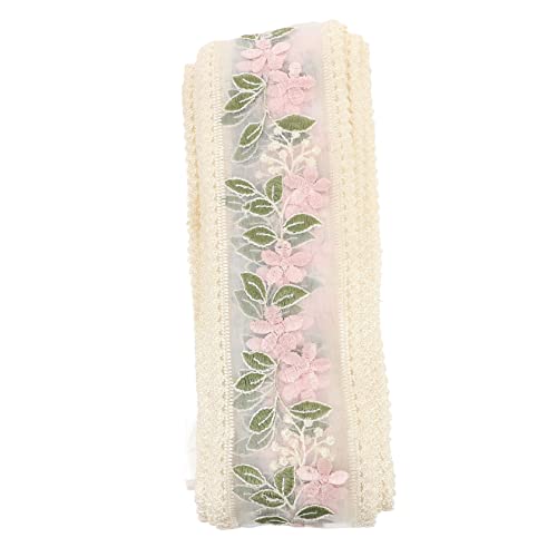 BEBEMOKO Spitzenband mit Stickerei, für Projekte, Geschenkverpackungen, Hochzeitsdekoration, weiches Blumenmuster, breit, für Kleidung, Applikationen, Heimarbeiten, 13 m BEBEMOKO Spitzenband mit Stickerei, für Projekte, Geschenkverpackungen, Hochzeitsdekoration, weiches Blumenmuster, breit, für Kleidung, Applikationen, Heimarbeiten, 13 m von BEBEMOKO