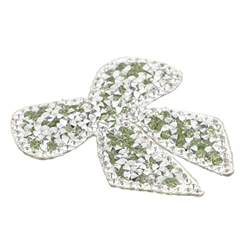 BEBEMOKO Strass-Applikation, Glitzer, Bügelaufnäher für Kleidung, Taschen, Accessoires, glänzende Verzierung für Mode- und Bastelprojekte von BEBEMOKO