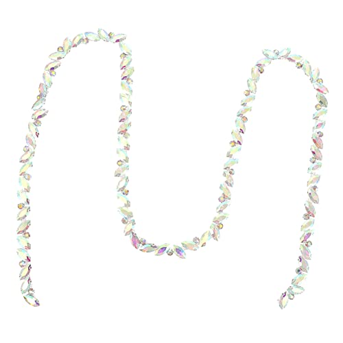 BEBEMOKO Strass Trim Kette für DIY Handwerk Vielseitig für Kleidung Schuhe Taschen für Personalisierte Dekoration und Kreative Projekte BEBEMOKO Strass Trim Kette für DIY Handwerk Vielseitig für Kleidung Schuhe Taschen für Personalisierte Dekoration und Kreative Projekte von BEBEMOKO