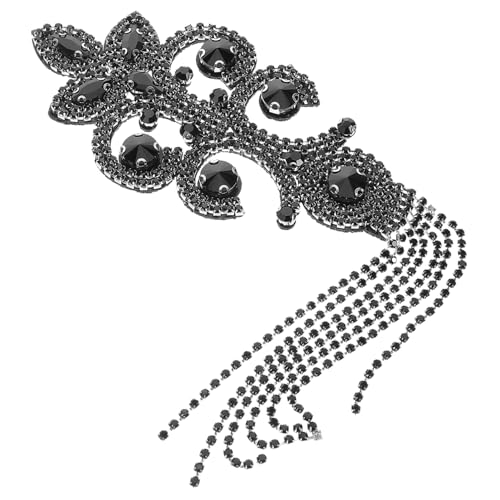BEBEMOKO Strass-quasten-epauletten Für Vintage-kleider, Handgefertigte Schulterdekorationen Für Hochzeiten, Bälle Und Besondere Anlässe BEBEMOKO Strass-quasten-epauletten Für Vintage-kleider, Handgefertigte Schulterdekorationen Für Hochzeiten, Bälle Und Besondere Anlässe von BEBEMOKO