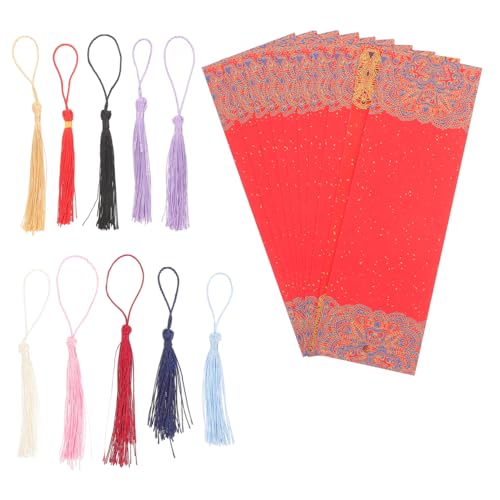 BEBEMOKO Teiliges DIY Blanko Lesezeichen aus Papier Bunter Quaste Unbemalt für Handmalerei Traditionelle Chinesische Lesezeichen zum Basteln Personalisierbar als Geschenk und Dekoration BEBEMOKO Teiliges DIY Blanko Lesezeichen aus Papier Bunter Quaste Unbemalt für Handmalerei Traditionelle Chinesische Lesezeichen zum Basteln Personalisierbar als Geschenk und Dekoration von BEBEMOKO