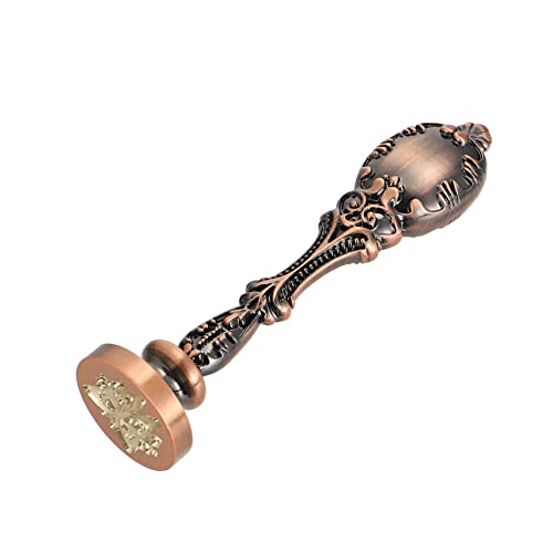 BEBEMOKO Vintage Wachssiegelstempel mit Kupfergriff Edle Metallstempel für Briefumschläge Geschenken und Einfache Handhabung und Einzigartiger Retro Design mit Wechselbaren Stempeln BEBEMOKO Vintage Wachssiegelstempel mit Kupfergriff Edle Metallstempel für Briefumschläge Geschenken und Einfache Handhabung und Einzigartiger Retro Design mit Wechselbaren Stempeln von BEBEMOKO