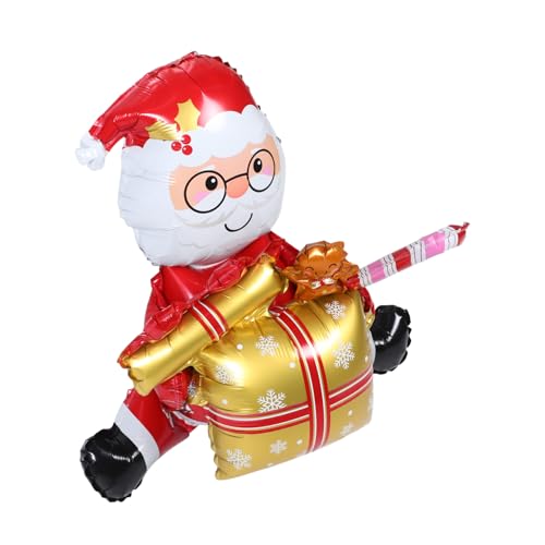 BEBEMOKO Weihnachtsmann Ballon Ballons Für Erwachsene Selbstklebende Folienballon Dekoration Fröhliche Cartoon Party Schnee Für Weihnachten Mit Zahlendekorationen Ornamente BEBEMOKO Weihnachtsmann Ballon Ballons Für Erwachsene Selbstklebende Folienballon Dekoration Fröhliche Cartoon Party Schnee Für Weihnachten Mit Zahlendekorationen Ornamente von BEBEMOKO