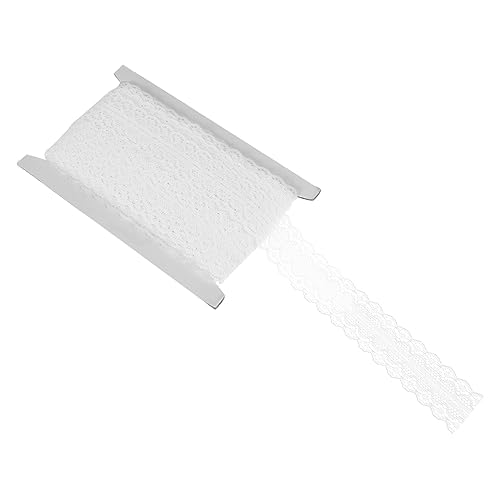 BEBEMOKO Yards Spitzenband nicht Elastisches Spitzenmaterial für Diy Nähprojekte für Kleidung Schmuckdesign und Bastelarbeiten Vielseitig Einsetzbar für Hochzeiten und Partys von BEBEMOKO