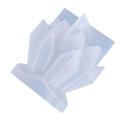Silikonform für Diy Kristall Cluster Gießen Manuelle für Epoxidharz Einfach zu Entformen Langlebig und Leicht zu Reinigen für Heimdekoration von BEBEMOKO