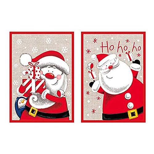 2 x Frohe Weihnachten Grußkarten Musikalische Neujahrseinladungen Postkarte Karte Weihnachten Urlaub Party Supplies Frohe Weihnachten Karten von BEBIKR